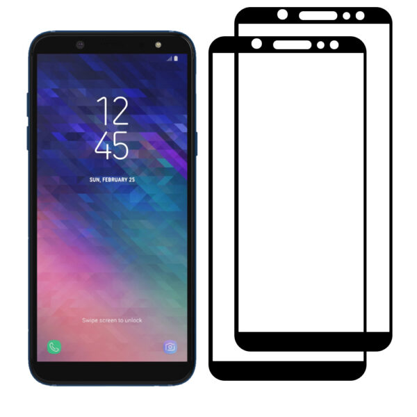 Samsung Galaxy A6 2018 full cover screenprotector 2-Pack (3)