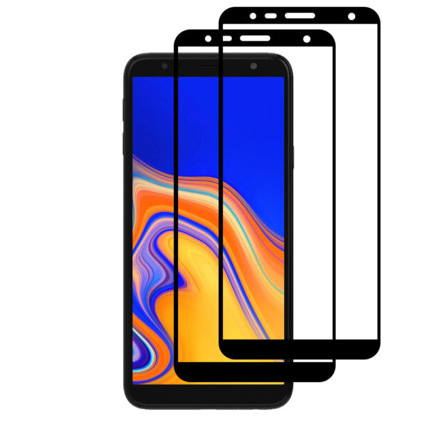 Samsung Galaxy J4 Plus 2018 full cover screenprotector 2-Pack (2)