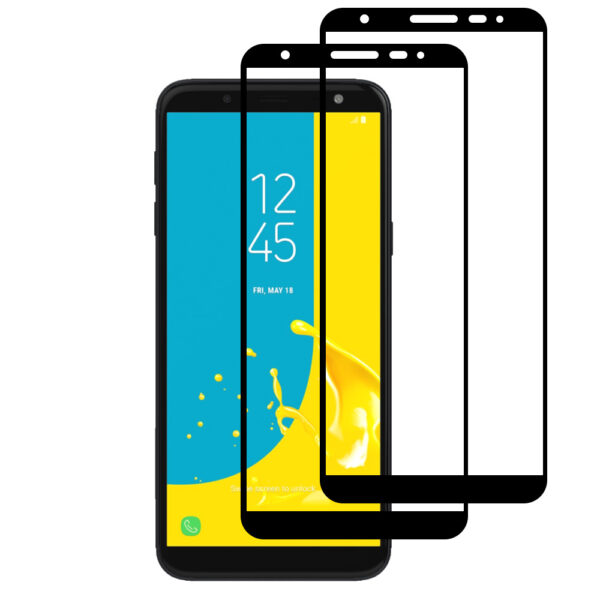 Samsung Galaxy J6 2018 full cover screenprotector 2-Pack (2)