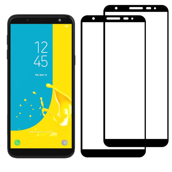 Samsung Galaxy J6 2018 full cover screenprotector 2-Pack (3)