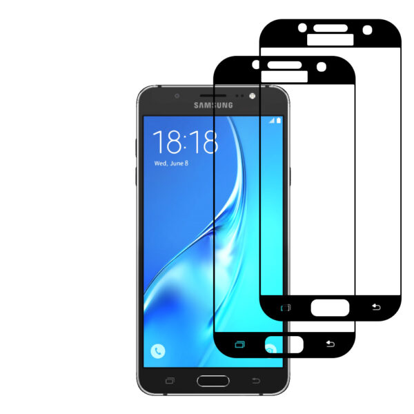 Samsung Galaxy J7 2016 full cover screenprotector 2-Pack (3)