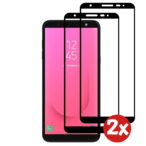 Samsung Galaxy J8 2018 full cover screenprotector 2-Pack