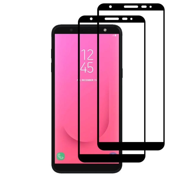 Samsung Galaxy J8 2018 full cover screenprotector 2-Pack (2)