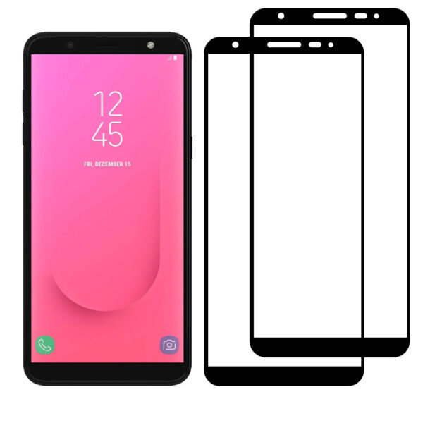 Samsung Galaxy J8 2018 full cover screenprotector 2-Pack (3)