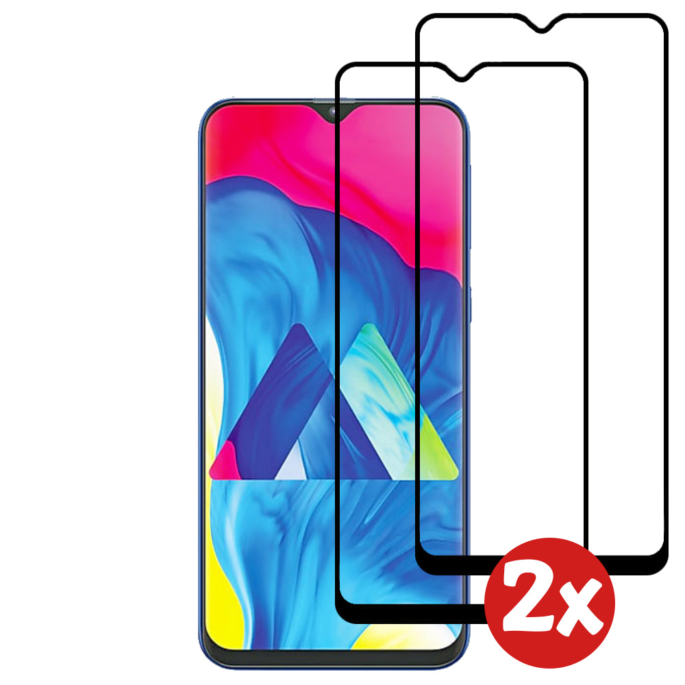 Samsung Galaxy M10 full cover screenprotector 2-Pack