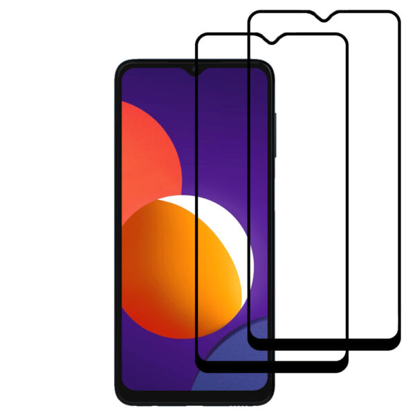 Samsung Galaxy M12 full cover screenprotector 2-Pack (2)