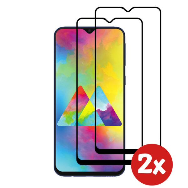 Samsung Galaxy M20 full cover screenprotector 2-Pack