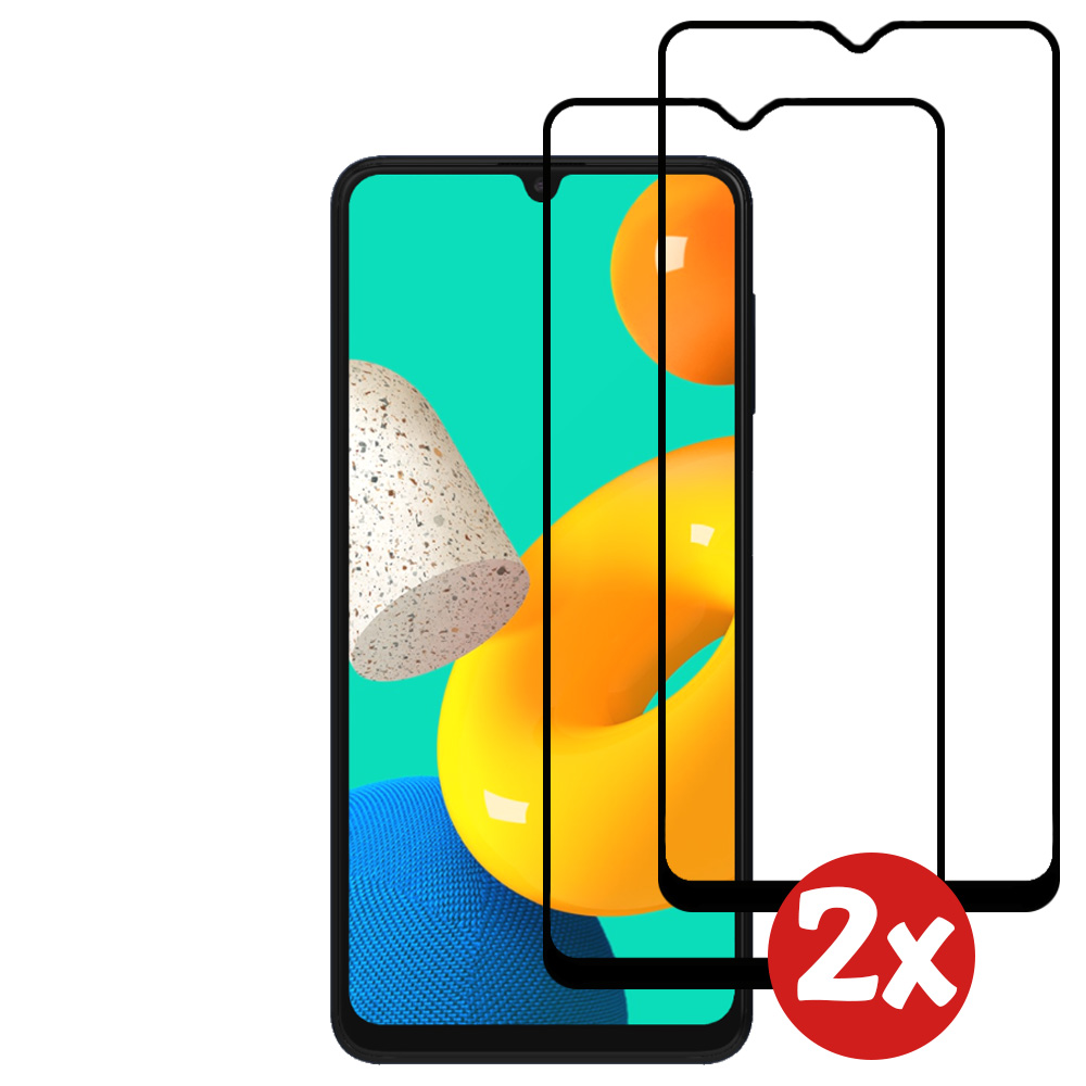 Samsung Galaxy M32 full cover screenprotector 2-Pack