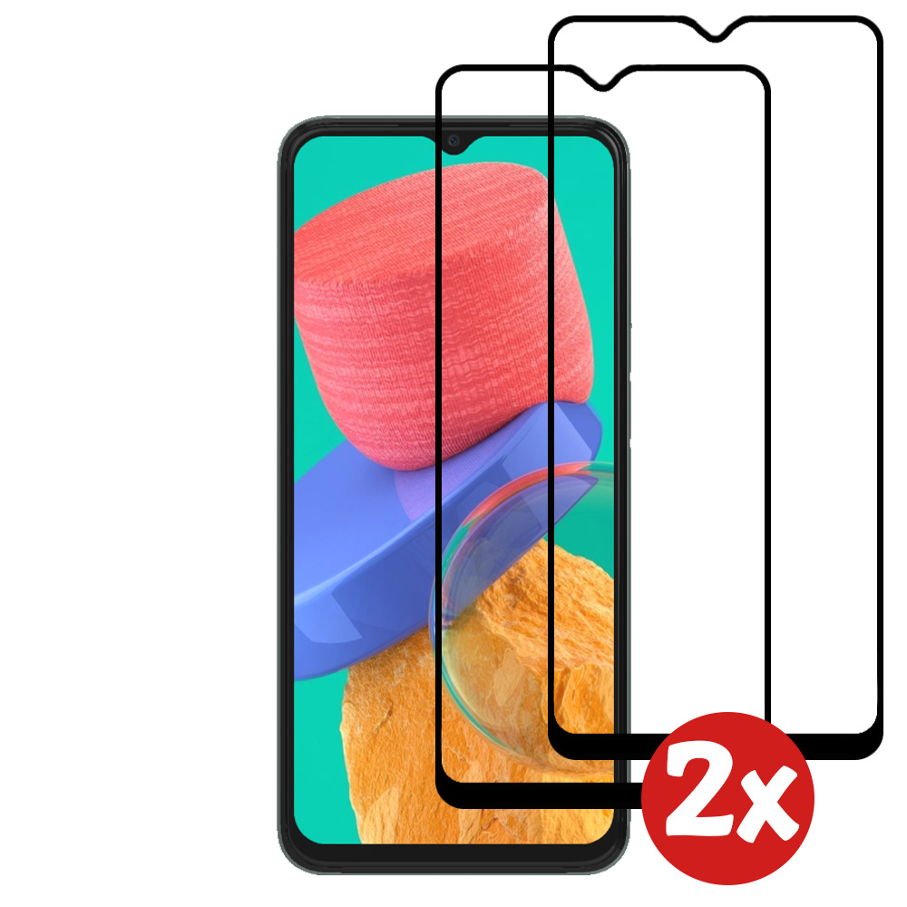 Samsung Galaxy M33 full cover screenprotector 2-Pack