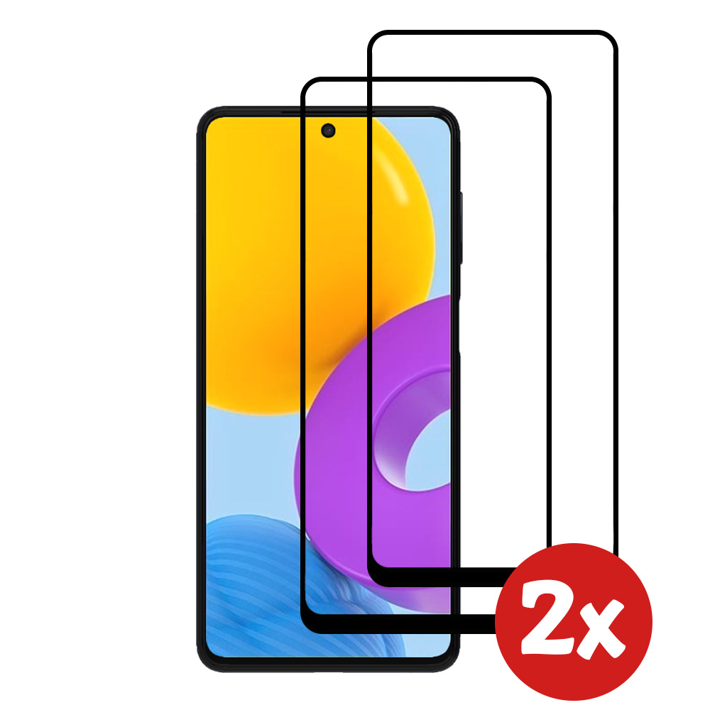 Samsung Galaxy M52 5G full cover screenprotector 2-Pack