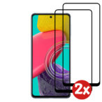 Samsung Galaxy M53 full cover screenprotector 2-Pack