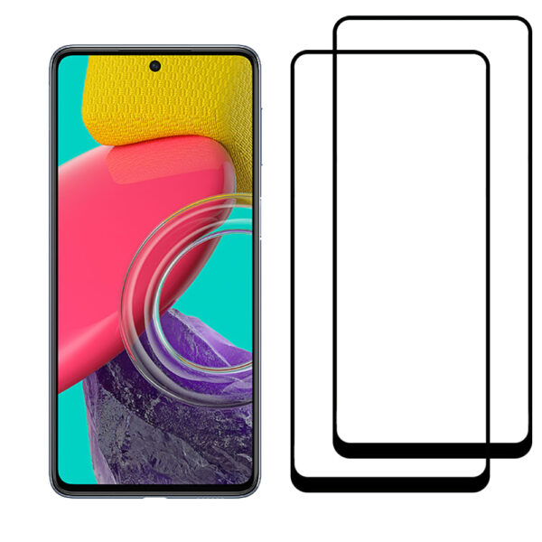 Samsung Galaxy M53 full cover screenprotector 2-Pack (3)