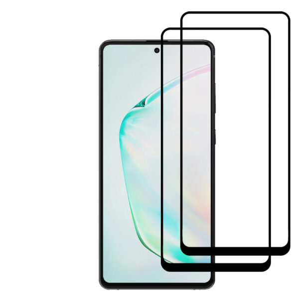 Samsung Galaxy Note 10 Lite full cover screenprotector 2-Pack (2)