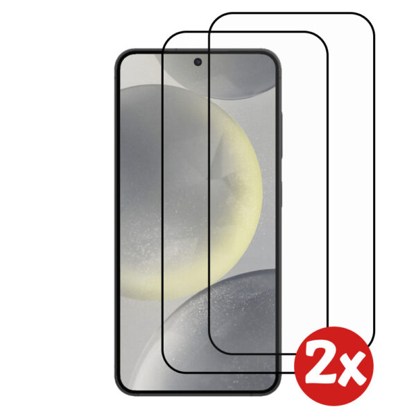 Samsung Galaxy S24 full cover screenprotector 2-Pack