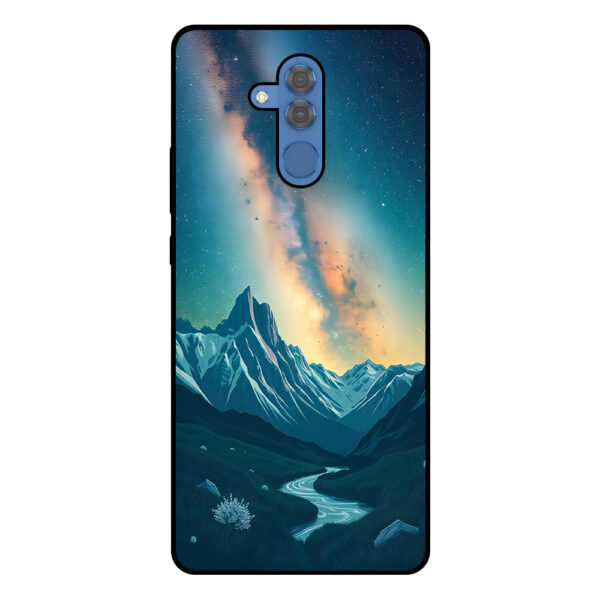 Huawei Mate 20 Lite telefoonhoesje met sterrenhemel opdruk