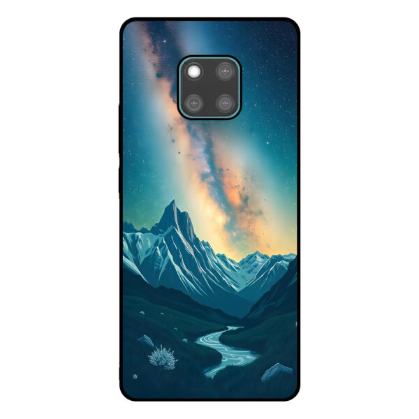 Huawei Mate 20 Pro telefoonhoesje met sterrenhemel opdruk