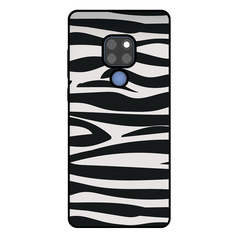 Huawei Mate 20 telefoonhoesje met zebra opdruk