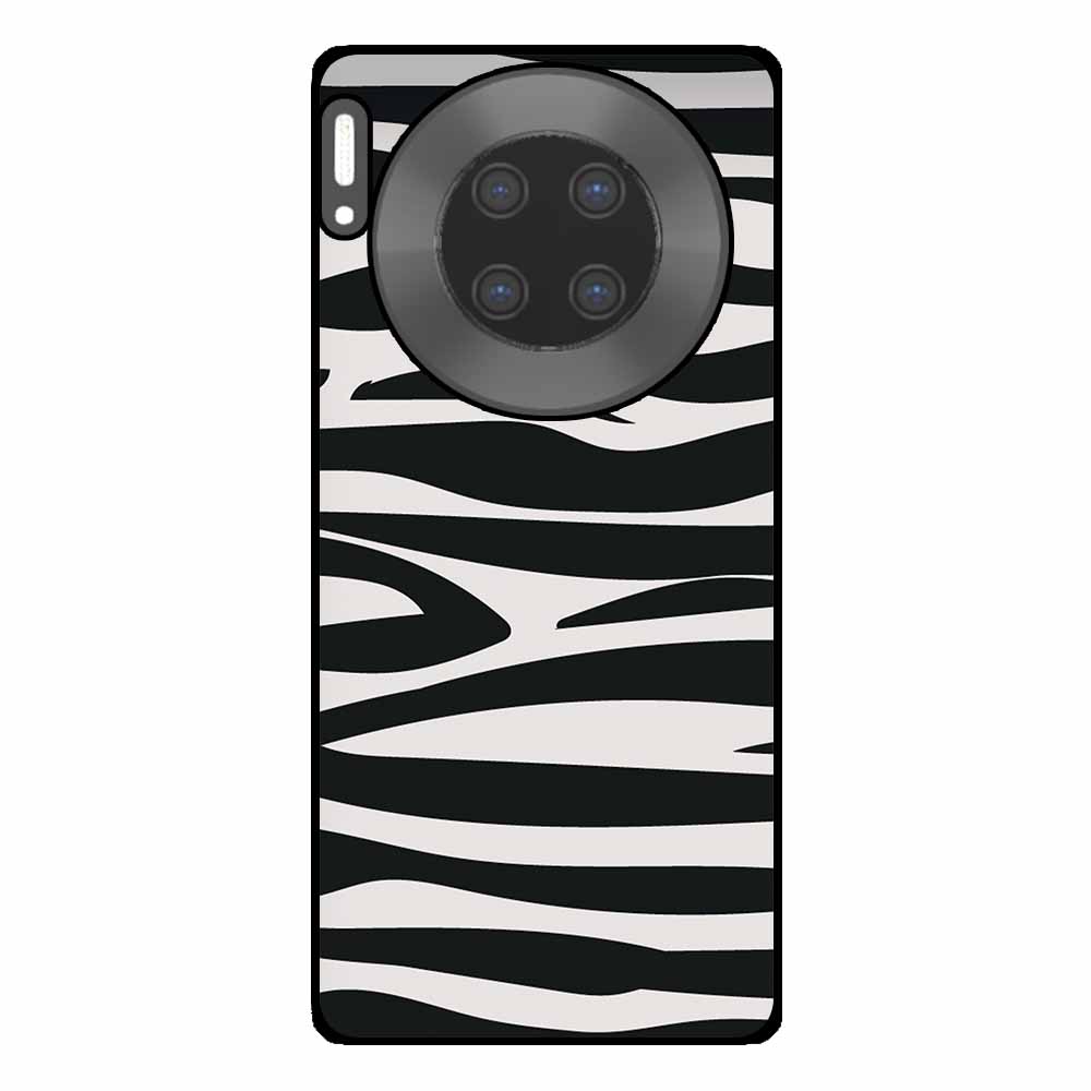 Huawei Mate 30 Pro telefoonhoesje met zebra opdruk