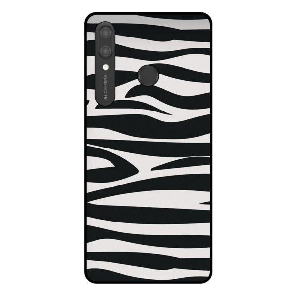 Huawei P Smart (2019) telefoonhoesje met zebra opdruk