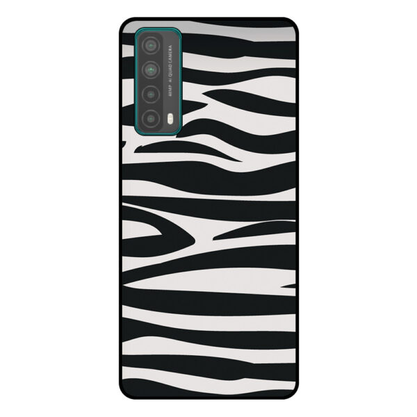 Huawei P Smart (2021) telefoonhoesje met zebra opdruk