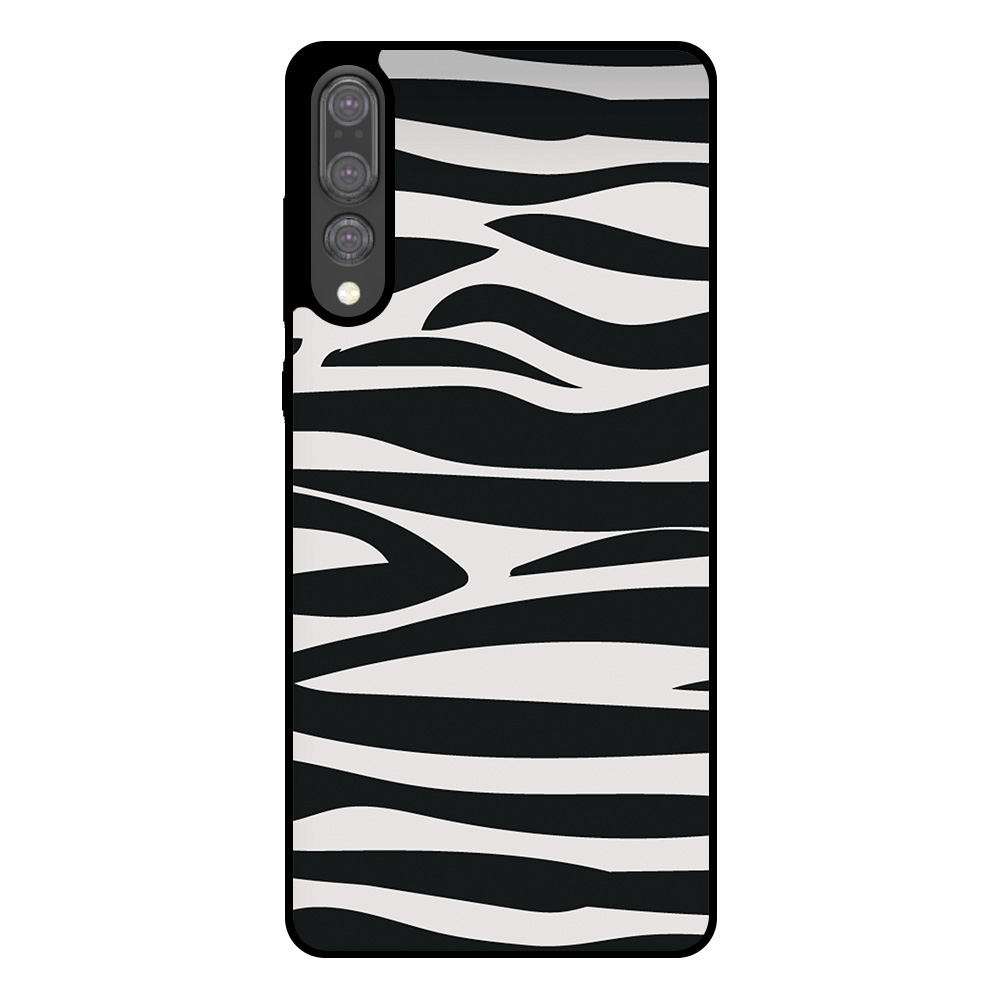 Huawei P20 Plus telefoonhoesje met zebra opdruk