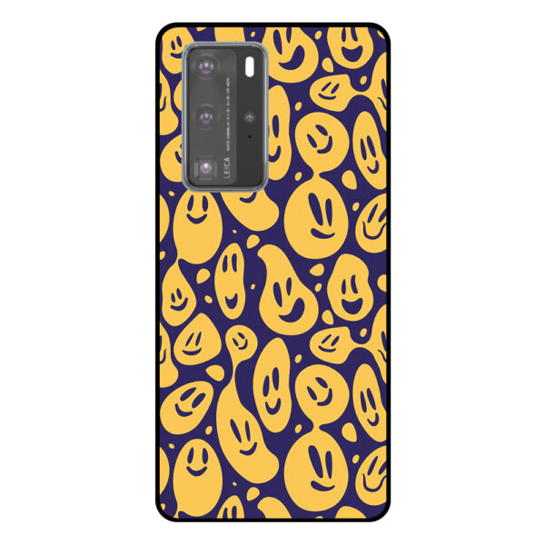 Huawei P40 Pro telefoonhoesje met smileys opdruk