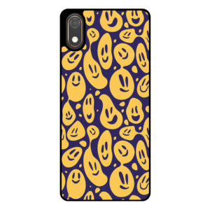 Huawei Y5 (2019) telefoonhoesje met smileys opdruk