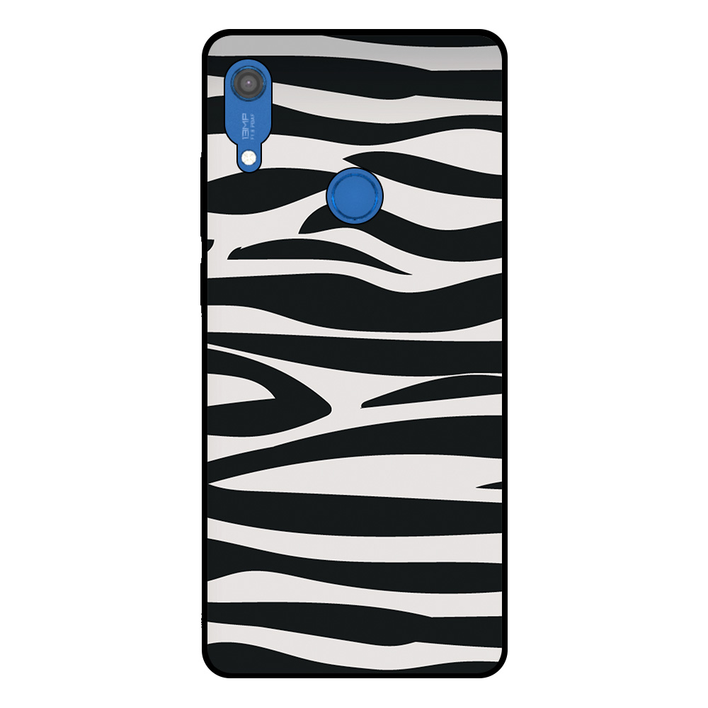 Huawei Y6S telefoonhoesje met zebra opdruk