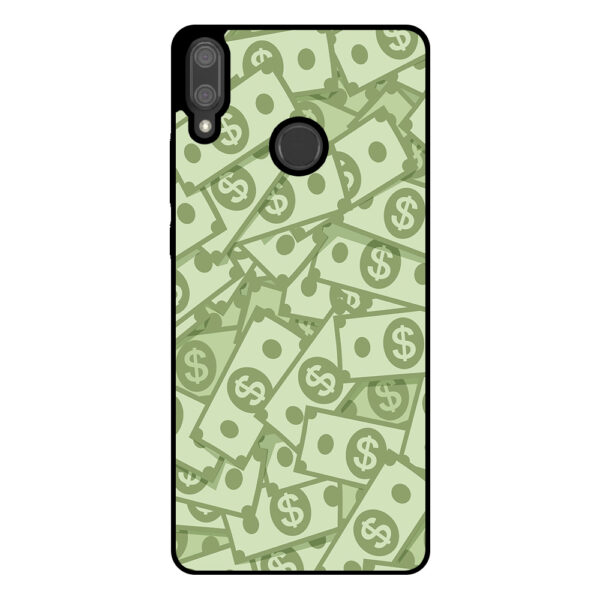 Huawei Y9 (2019) telefoonhoesje met geld opdruk