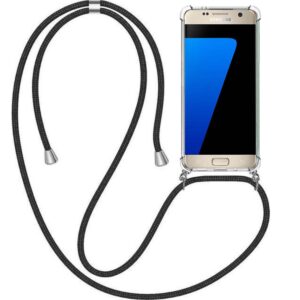 Samsung Galaxy S7 Edge transparant hoesje met koord
