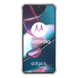 Motorola Edge 30 Pro transparant hoesje met stootrand 2