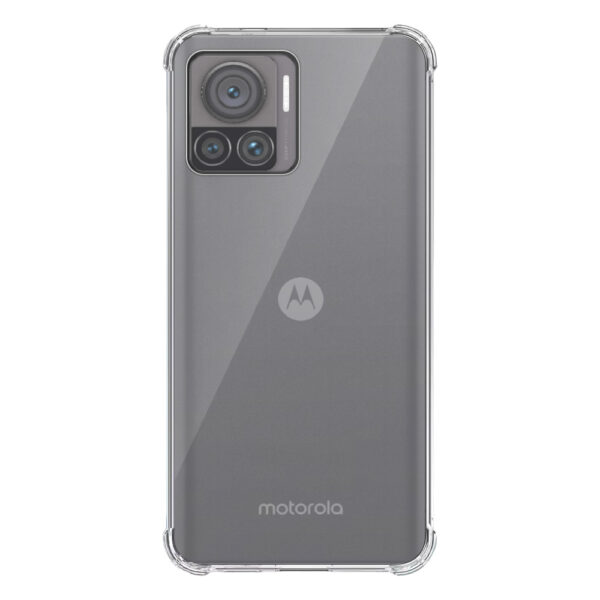 Motorola Edge 30 Ultra transparant hoesje met stootrand 1