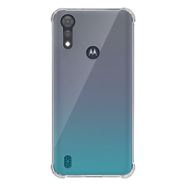 Motorola Moto E6i - E6s 2020 transparant hoesje met stootrand 1