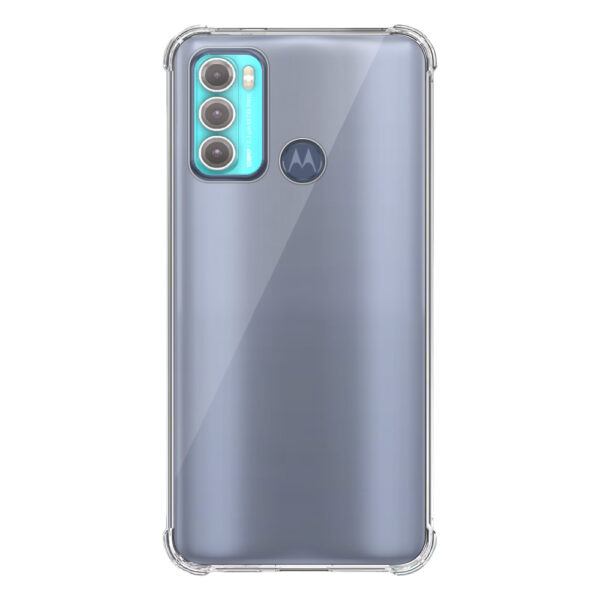 Motorola Moto G60 transparant hoesje met stootrand 1