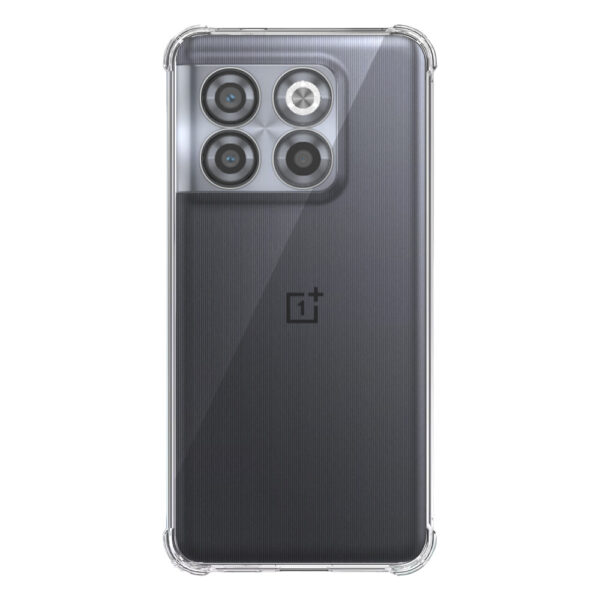 OnePlus 10T transparant hoesje met stootrand 1