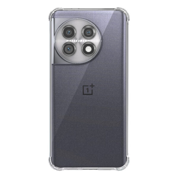 OnePlus 11 transparant hoesje met stootrand 1