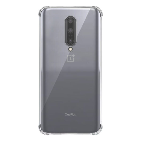 OnePlus 7 Pro transparant hoesje met stootrand 1