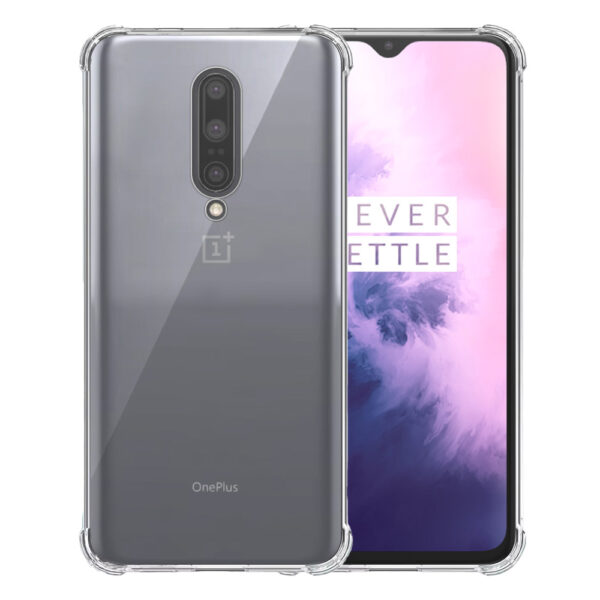 OnePlus 7 Pro transparant hoesje met stootrand