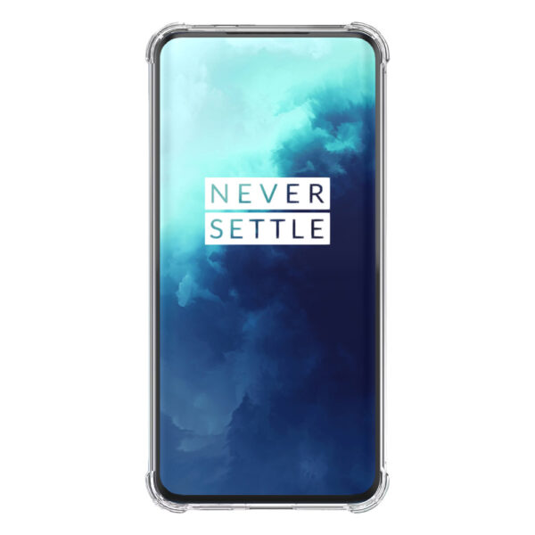 OnePlus 7T Pro transparant hoesje met stootrand 2