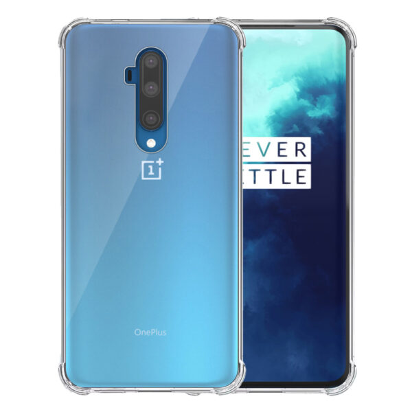 OnePlus 7T Pro transparant hoesje met stootrand