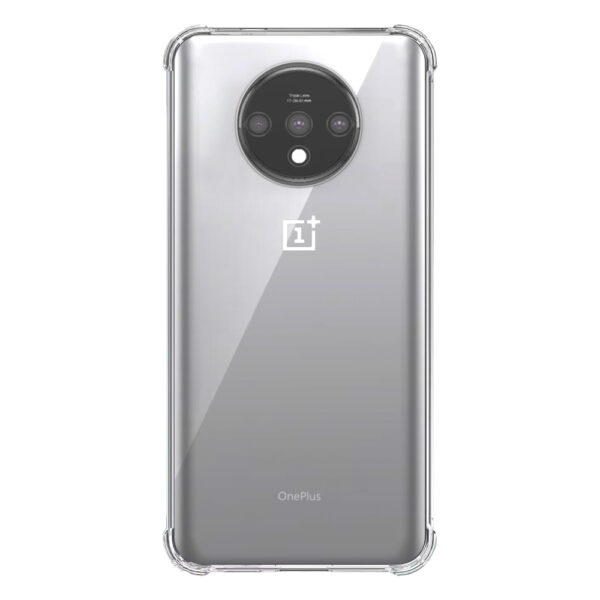 OnePlus 7T transparant hoesje met stootrand 1