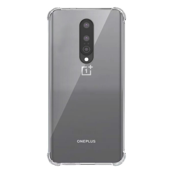 OnePlus 8 transparant hoesje met stootrand 1