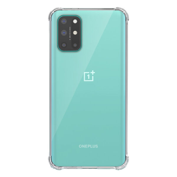 OnePlus 8T transparant hoesje met stootrand 1