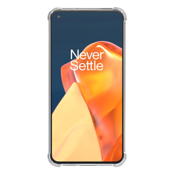 OnePlus 9 Pro transparant hoesje met stootrand 2