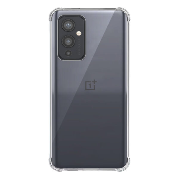 OnePlus 9 transparant hoesje met stootrand 1