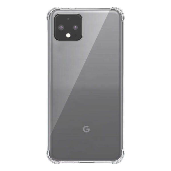 Google Pixel 4 XL transparant hoesje met stootrand 1