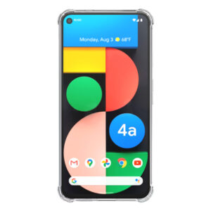 Google Pixel 4A 5G transparant hoesje met stootrand 2