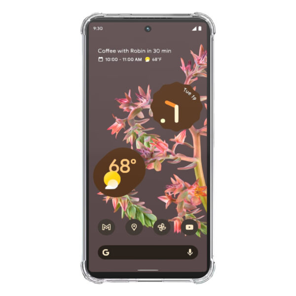 Google Pixel 6 transparant hoesje met stootrand 2