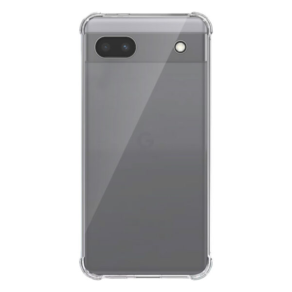 Google Pixel 6A transparant hoesje met stootrand 1