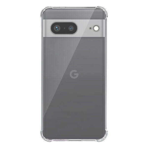 Google Pixel 7 transparant hoesje met stootrand 1